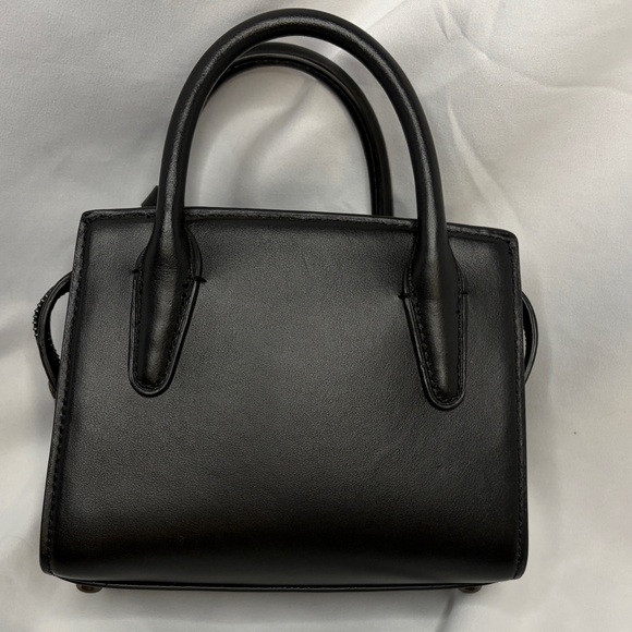 Coach Classic Black Leather mini bag - Picture 4 of 5